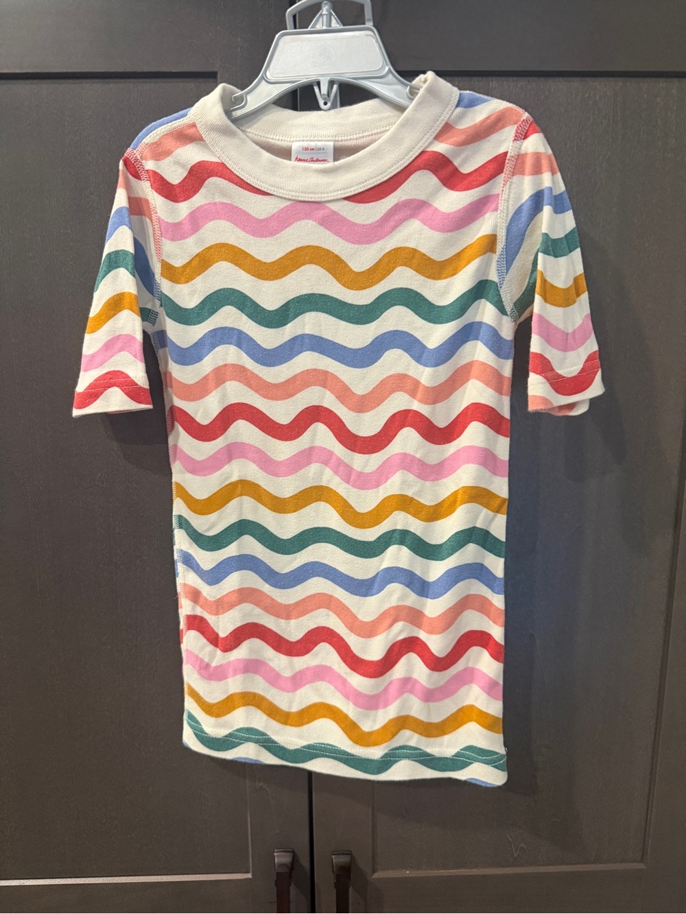 HANNA ANDERSSON WAVY STRIPED PAJAMAS UNISEX SIZE 8